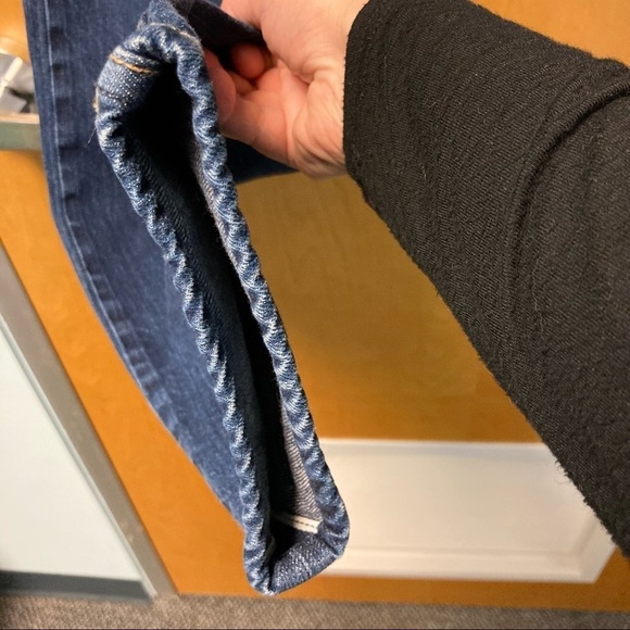 RAG & BONE Sz 34 Standard Issue Slim Leg 100% Cotton  Button Fly Jeans - Picture 3 of 12